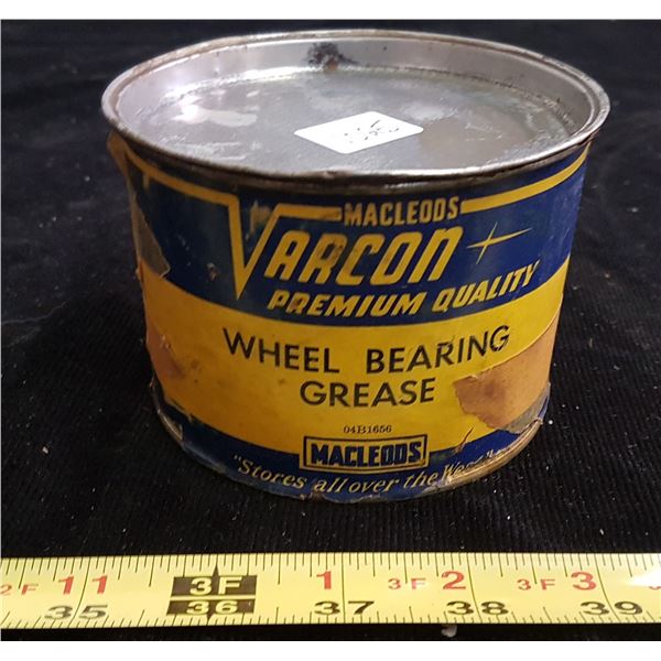 Varcon wheel bearing grease tin