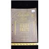Image 1 : 1950 Lincoln continental body parts catalogue