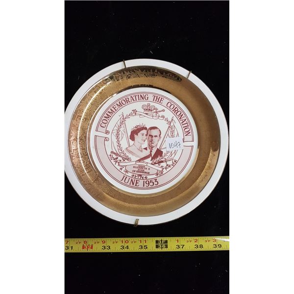 1953 Queen Elizabeth II coronation plate