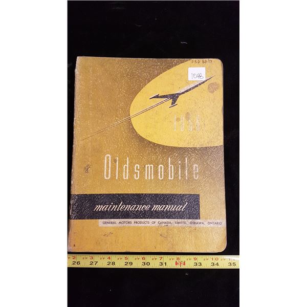 1956 Oldsmobile car manual