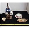 Image 1 : Coffee cups on stand & misc plates