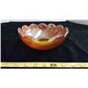 Image 1 : Marigold carnival glass bowl 7.5"