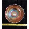 Image 2 : Marigold carnival glass bowl 7.5"