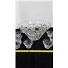 Image 2 : Prescut depression glass punch bowl & 10 cups