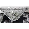 Image 3 : Prescut depression glass punch bowl & 10 cups