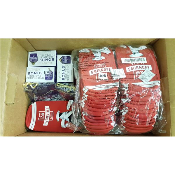 Crown Royal & Smirnoff promo bags