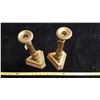 Image 3 : Brass candle sticks
