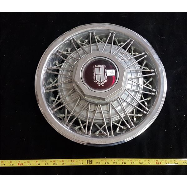 Vintage cadillac hub cap