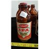 Image 5 : Lot of 10 Canadian 'Stubby' beer bottles