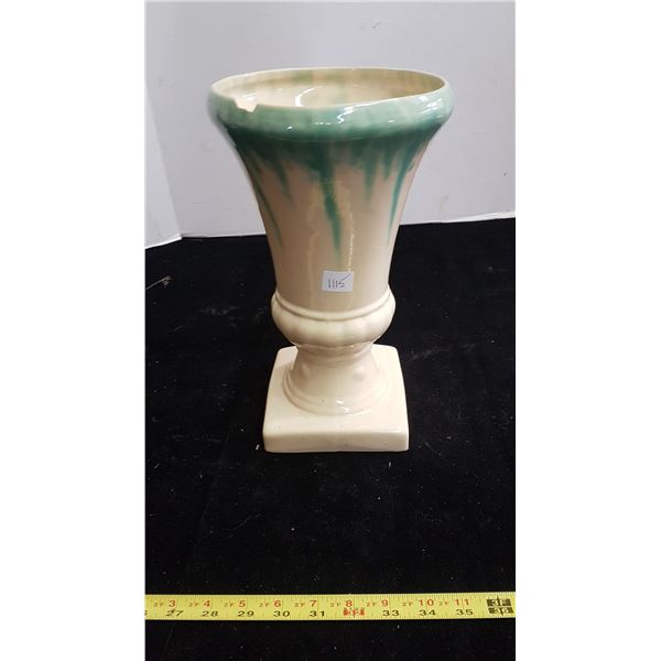 Medalta vase 1932 12" tall (with chip)