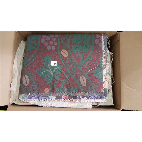 Vintage craft pattern and fabric