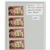 Image 1 : Strip of 4 Antigua 5 Cents Stamps. Horatio Nelson and his ship HMS Boreas. Mint.