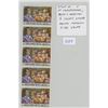Image 1 : Strip of 5 St. Christopher, Nevis & Anguilla 5 Cents Stamps that depict the Pirate Henry Morgan and 