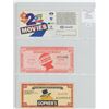 Image 1 : Lot of 3 Gas Station Coupon Scrip: ESSO, Mohawk, Gopher’s Gas.