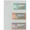 Image 2 : Lot of 3 notes from Mongolia. 2007 10 Tugrik, 2016 50 Tugrik, 2014 100 Tugrik. Himalaya Mountains.  