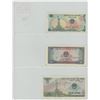 Image 2 : Lot of 3 notes from Viet Nam. 1985 1 Dong (AU), 1980 (81) 2 Dong (VF), 1985 5 Dong (EF).