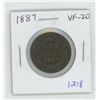 Image 1 : 1887 Victorian Large Cent. VF-20.