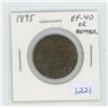 Image 1 : 1895 Victorian Large Cent. EF-40 or better. Nice.