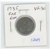 Image 1 : 1935 Far Rim Nickel 5 Cents. S is Far from Rim. VF-30. Nice.