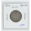 Image 1 : 1912 George V Silver 25 Cents. VG-10.