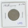 Image 1 : 1928 George V Silver 25 Cents. F-12.