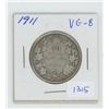 Image 1 : 1911 George V Silver 50 Cents. Key Date. Mintage of 209,972. The first 50 cents struck for George V.