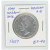 Image 1 : 1944 Narrow Date Silver 50 Cents. Hearing Aid variety. Coin displays Hearing Aid in the king’s ear, 