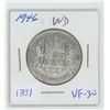Image 1 : 1946 Wide Date Silver 50 Cents. VF-30. Nice.