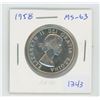 Image 1 : 1958 Silver 50 Cents. MS-63. Nice.