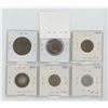 Image 2 : Great Britain. 1919 Mint Set. Includes farthing, half penny, penny, silver 3 pence, silver 6 pence a