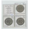 Image 1 : Lot of 3 Regina 1968 Trade Dollars. Includes Large Date, Magnetic; Small Date, Magnetic, Small Date,