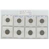 Image 1 : Lot of 8 U.S. Buffalo Nickels. Various grades.