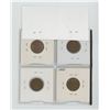 Image 2 : Lot of 4 of the last Canadian small cents issued for George V. Dates include 1933, 1934, 1935 & 1936