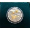 Image 3 : 2002 Golden Tulip 50 cents. Sterling Silver with 22-karat gold plating. Proof with Ultra Heavy Cameo