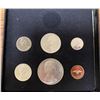 Image 3 : 1967 6-coin Royal Canadian Mint $20 Gold Specimen Set. (Gold coin not included.)  Contains 1 cent, 5