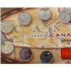 Image 3 : 1999 Canada 25 cents. Complete set of 12 1999 Millennium Canada 25 cents plus Millennium Medal inser