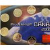 Image 3 : 2000 Canada 25 cents. Complete set of 12 2000 Millennium Canada 25 cents plus Commemorative Medallio