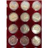 Image 2 : Set of 62 Canadian Nickel 5 cents 1922 – 1984, Complete, missing only 1925. Each coin individually h