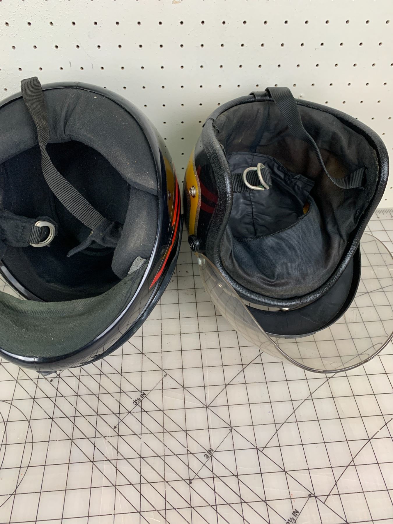 VINTAGE SNOWMOBILE HELMETS ONE IS SKIDOO