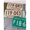 Image 2 : LOT OF SASK LICENCE PLATE PAIRS