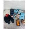 Image 1 : LOT OF MISC CAMERAS SLIPPERS ETC