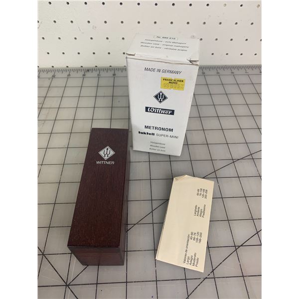 VINTAGE NOS WITTNER METRONOME