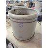 Image 1 : 5 gallon Redwing crock, cracked & repaired. Would make cute planter