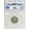 Image 1 : 1798 10C VF30 Details ANACS JR-4