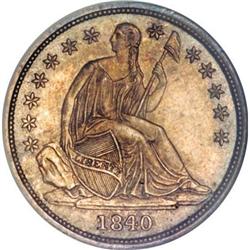 1840 10C No Drapery MS65 NGC