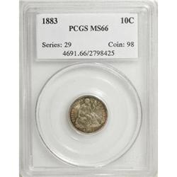 1883 10C MS66 PCGS
