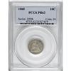 Image 1 : 1860 10C PR62 PCGS