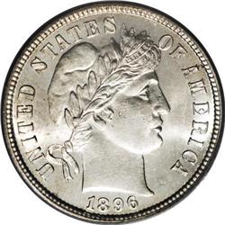 1896-S 10C MS65 PCGS