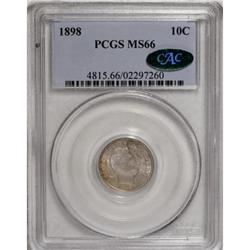 1898 10C MS66 PCGS