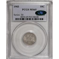 1903 10C MS65 PCGS